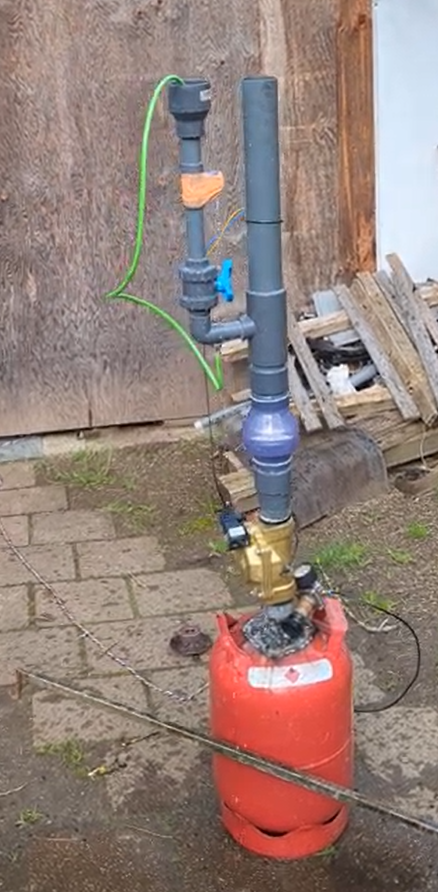 Der  Giesinger Geysir ausgebaut